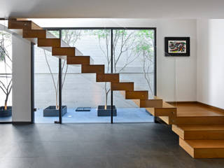 Casa VC, Di Vece Arquitectos Di Vece Arquitectos Corredores, halls e escadas minimalistas