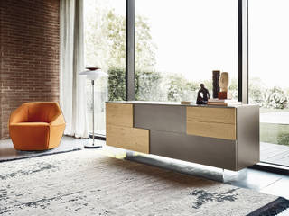 Sideboards auf Füßen, Livarea Livarea Modern Living Room Wood Grey