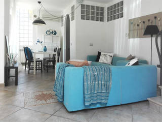 HOME STAGING CASA INDIPENDENTE ARREDATA A ORTONA, Sonia Santirocco architetto e home stager Sonia Santirocco architetto e home stager Livings modernos: Ideas, imágenes y decoración