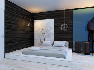 Интерьеры спален, Аnna Knysh Аnna Knysh Dormitorios de estilo minimalista