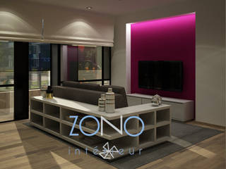 Proyecto Coapa, Zono Interieur Zono Interieur Modern Living Room