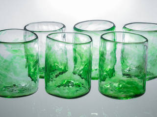 Glassware, Xaquixe Xaquixe Dining roomCrockery & glassware Glass Green