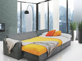 sofás cama, SOFAMEX Tienda en línea SOFAMEX Tienda en línea Ruang Keluarga Modern Tekstil Amber/Gold