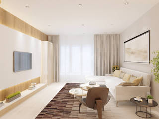 Căn hộ Mulberry Lane, Công ty trách nhiệm hữu hạn ANP Công ty trách nhiệm hữu hạn ANP Modern living room