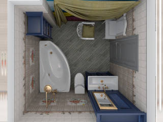 Ванная комната в стиле Прованс, lux.Plus lux.Plus 클래식스타일 욕실