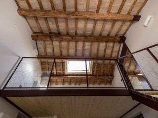 SOPPALCO IN CENTRO STORICO, Bartolucci Architetti Bartolucci Architetti Modern living room Wood effect