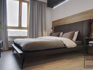 Bet on beton, Perfect Space Perfect Space Dormitorios de estilo moderno