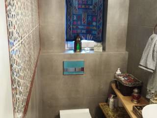 Marokańskie motywy w łazience w roli głównej, Cerames Cerames クラシックスタイルの お風呂・バスルーム