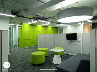 Oficinas Pacific Rubiales Energy, SXL ARQUITECTOS SXL ARQUITECTOS Modern style study/office