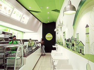 Green Station, SXL ARQUITECTOS SXL ARQUITECTOS Espacios comerciales