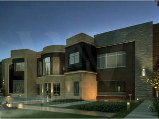 Villa exterior design, VAVarchitecture VAVarchitecture Дома в стиле модерн