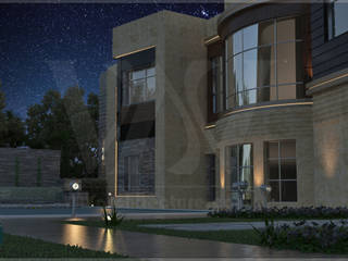 Villa exterior design, VAVarchitecture VAVarchitecture モダンな 家