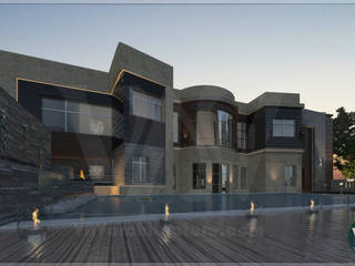 Villa exterior design, VAVarchitecture VAVarchitecture Maisons modernes