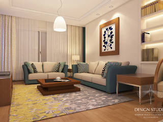 Modern Appartment, Design.Studio Design.Studio Modern living room