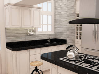 Cocina Monterrico, Spacio5 Spacio5 Kitchen units Granite