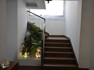 Duplex SE, El agizy Architecture and Design El agizy Architecture and Design Eclectic style corridor, hallway & stairs