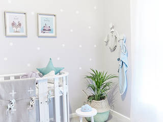 Nursery Room Makeover Featured in Living and Loving Magazine, The Home Collective The Home Collective غرف الرضع MDF