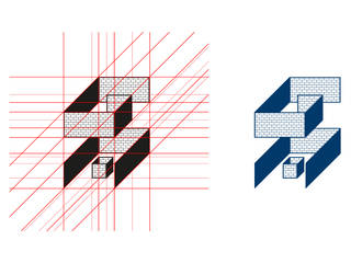 Granger Agencement, identité visuelle graphisme, Thibaut Solvit Thibaut Solvit Otros espacios