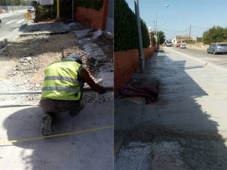 Construcción Obra civil en Denia, Reformas Goverland Sur S.L. Reformas Goverland Sur S.L. Paredes y pisos de estilo clásico