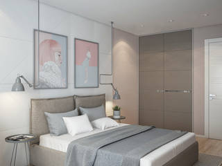 Спальня для молодой девушки, Панченко Мария Панченко Мария Quartos minimalistas