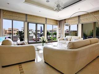 Palm Jumeirah 1, Chameleon Interior Chameleon Interior Гостиные в эклектичном стиле