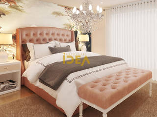 Projeto em França, Empolgant Idea Empolgant Idea Bedroom ٹھوس لکڑی Multicolored