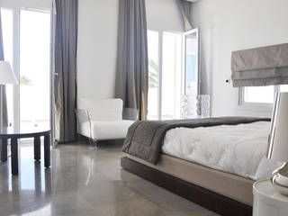 Villa R, B.A-Studio B.A-Studio Mediterranean style bedroom