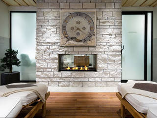Aranżacje wnętrz salon z zegarem, Zegary Design Zegary Design Eclectic style living room