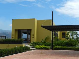 Vivienda Campestre - Acosta Anapoima , Arquitectos y Entorno S.A.S Arquitectos y Entorno S.A.S บ้านและที่อยู่อาศัย