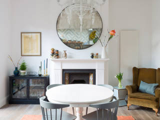 Eclectic Family Home : Stoke Newington Eclectic style dining room by Cassidy Hughes Interior Design Eclectic