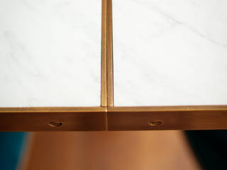 Art Deco Inspired Riverside Flat : Bermondsey Eclectic style dining room by Cassidy Hughes Interior Design Eclectic