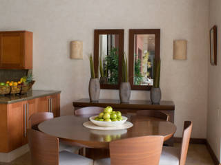 COMEDOR , NISPERO HOME NISPERO HOME Dining room لکڑی Wood effect