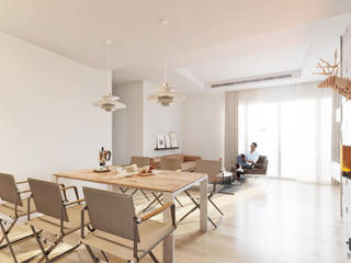 Căn hộ phong các tối giản đương đại (Minimalist Contemporary), Tuan Han Design Studio Tuan Han Design Studio Minimalistischer Spa Möbel