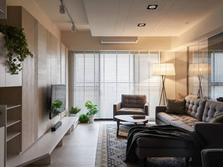 旭日風暖, 思維空間設計 思維空間設計 Modern Living Room