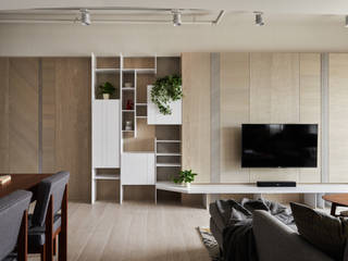 旭日風暖, 思維空間設計 思維空間設計 Modern living room