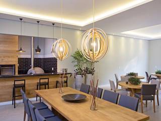 Espaço Gourmet, G | P Studio Design G | P Studio Design Moderne keukens