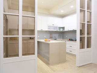 水木空間設計 homify Kitchen units 水木空間設計