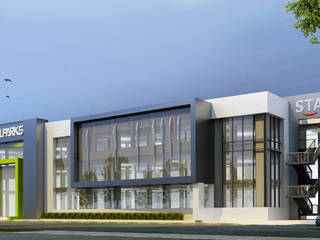 PIP Sales Center, SA Architects and Partners SA Architects and Partners Ospedali moderni