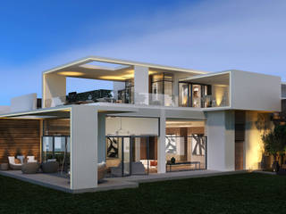MR. M.A VILLA, SA Architects and Partners SA Architects and Partners Villas White
