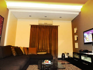 New Cairo Apartment, DABS DABS Modern Oturma Odası