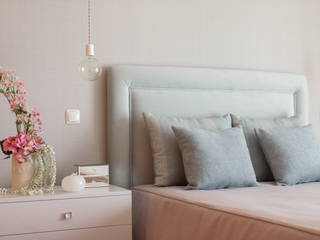 Hotel Soft and Chic, Perfect Home Interiors Perfect Home Interiors Moderne Schlafzimmer Blau
