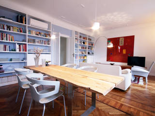 Un appartamento a Milano, Barbara Patrizio DesignLab Barbara Patrizio DesignLab Modern Living Room