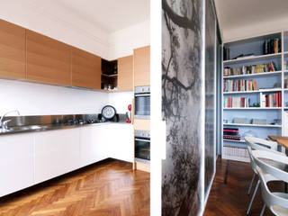 Un appartamento a Milano, Barbara Patrizio DesignLab Barbara Patrizio DesignLab مطبخ