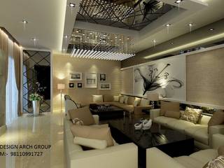 Interior, Design Arch Group Design Arch Group غرفة المعيشة أبلكاش