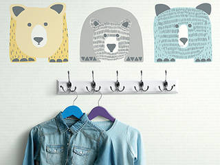 Papel de Parede para quarto infantil, Coelho Decorações Papel de Parede Coelho Decorações Papel de Parede Nursery/kid’s room Paper