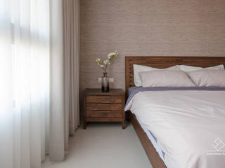 新竹-上品院-周宅, 極簡室內設計 Simple Design Studio 極簡室內設計 Simple Design Studio Спальня в стиле минимализм
