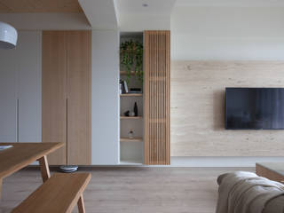 客廳 極簡室內設計 Simple Design Studio Asian style living room