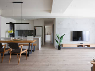 新竹-日知味：自友章-吳宅, 極簡室內設計 Simple Design Studio 極簡室內設計 Simple Design Studio Living room