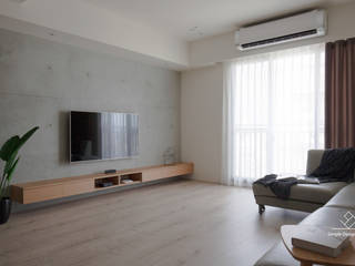 客廳 極簡室內設計 Simple Design Studio Scandinavian style living room