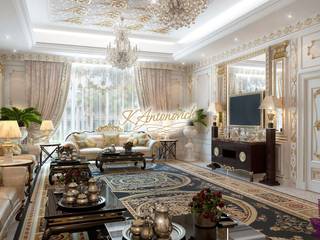 ​Living room design, the ideas of Katrina Antonovich, Luxury Antonovich Design Luxury Antonovich Design Living room